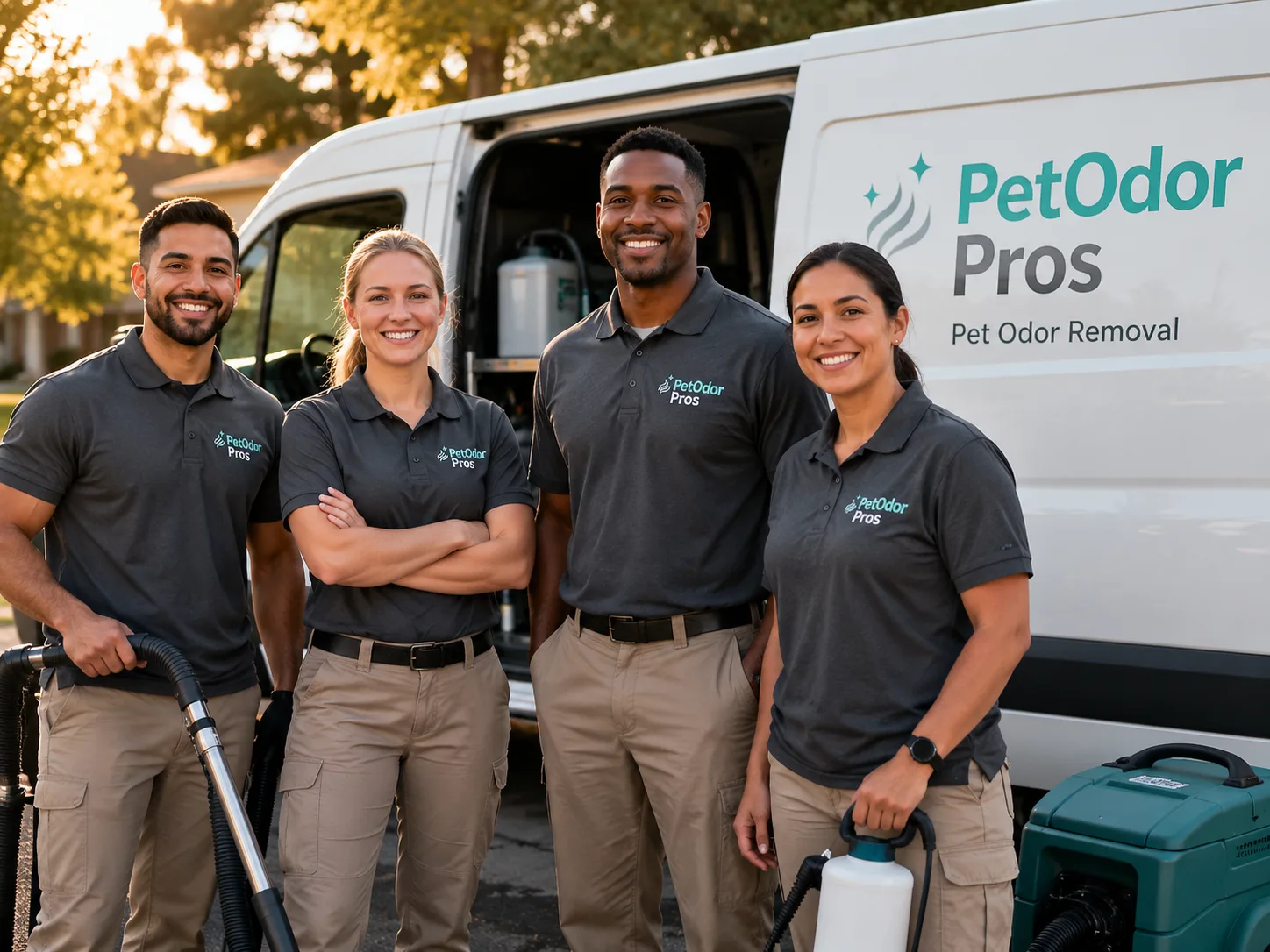 Pet Odor Removal team serving Belleville, MI